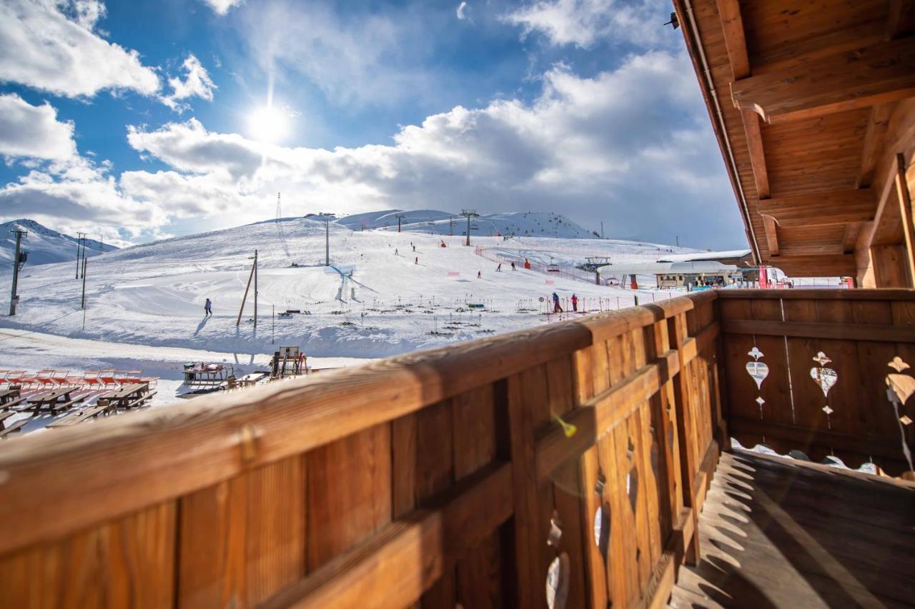 Alpino Lodge Bivio Livigno Exterior foto