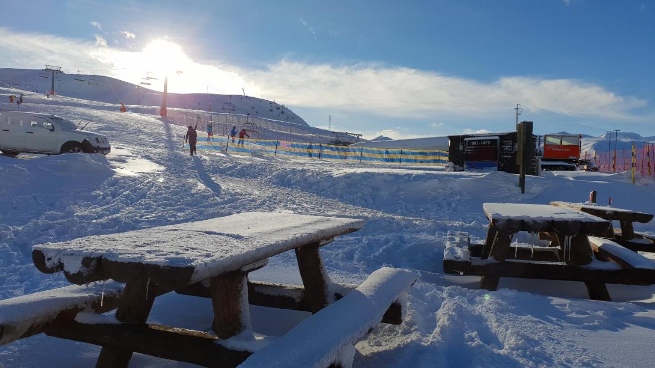 Alpino Lodge Bivio Livigno Exterior foto