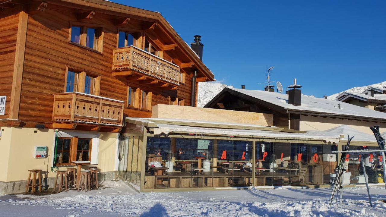 Alpino Lodge Bivio Livigno Exterior foto