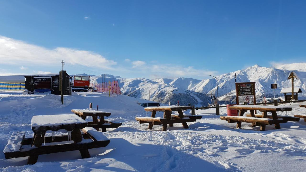 Alpino Lodge Bivio Livigno Exterior foto