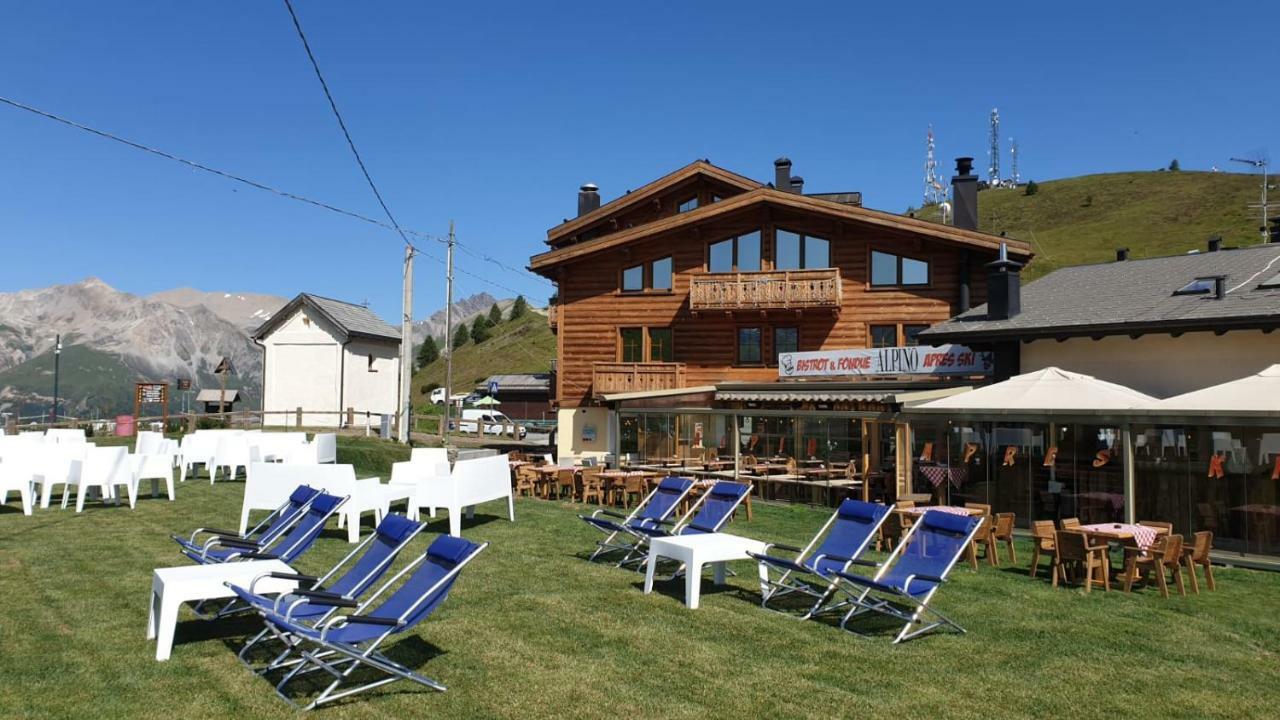 Alpino Lodge Bivio Livigno Exterior foto