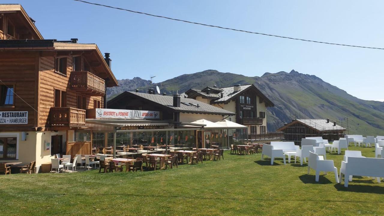 Alpino Lodge Bivio Livigno Exterior foto