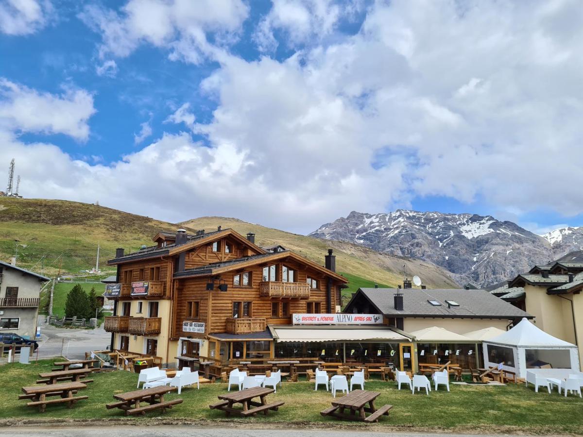 Alpino Lodge Bivio Livigno Exterior foto